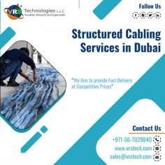 VRS Technologies LLC is the most trusted provider of Structured Cabling Services in Dubai. Our aim is to give best services to our customers. For More info Contact us: +971 56 7029840 Visit us: https://www.vrstech.com/structured-cabling-services.html