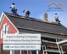 Your Professional Roofing Partner in Victoria, Florida. With our prompt response and attention to detail, we provide efficient roof inspections and maintenance services to address any potential issues. Trust the experts at Victoria Roofer FL to keep your roof in optimal condition, safeguarding your investment. For more detail visit us at https://www.victoriarooferfl.com/ or contact us at 954-343-3211 Address: Fort Lauderdale, FL #VictoriaRoofer #RoofRepair #FortLauderdale #FL
