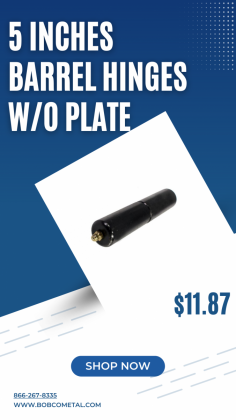 The 5-inch barrel hinges without a plate are versatile and reliable hardware components designed for various applications. These hinges are specifically crafted to provide seamless operation and enhanced durability, making them an excellent choice for both residential and commercial settings.