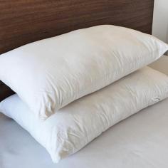 Buy 100% organic wool adjustable pillows, hypoallergenic pillows online at affordable price from Sleep & Beyond. 