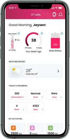 Get the best health tracker app for iPhone – 37CELLS