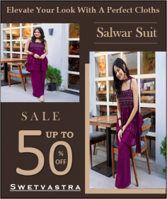 Salwar Suits are a traditional attire that includes a combination of salwar, kameez, dupatta. A salwar is a loose-fitting trouser that usually gathers at the waist and ankles. A kameez is a long tunic or shirt worn over a salwar. A dupatta is a long scarf or shawl that accompanies a salwar kameez. From everyday wear to special occasions like weddings and festivals, this dress can be worn.

https://www.swetvastra.com/salwar-suite/