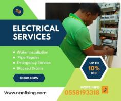 Are you looking for electrician home service near your location? Then Nan Fixit team of certified electricians are here to help. We provide fast and reliable services at competitive prices, and our team is available near your location.