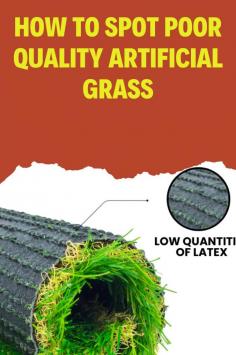 How To Spot Poor Quality Artificial Grass

https://www.artificialgrassgb.co.uk/blog/how-to-spot-poor-quality-artifiical-grass.html