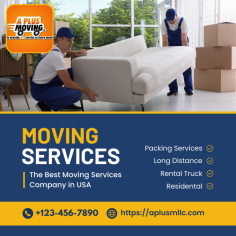 Sometimes when on behalf of a good opportunity we need to shift our home and office, thereby, in that things, we need to local moving company experts. Since we don't want to waste and be worthless things and therefore, A Plus Moving LLC experts provide you with free consultations with online platforms, etc. Visit the website to know more: https://aplusmllc.com/local-long-distance
