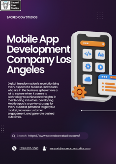 Mobile App Development Los Angeles is readily available to be the game changers for your business. We firmly believe that great innovations and success stories start when ideas and zeal to achieve something great integrate.

