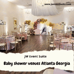 Baby shower venues Atlanta ga


The foremost event management company of JW Event Suite provides unique Baby shower venues Atlanta Georgia at highly cost-effective tariffs. These event zones are mostly centrally situated and effectively interconnected with feasible public transport facilities of local buses, trains, and mass rapid transit systems. They are designed to accommodate larger or small groups of invitees and come with top-of-the-line interior décor with adequate upholsteries of chairs, and tables. Besides, such venues also have attractive flower and balloon arrangements that can make the celebration more enjoyable for the kids and guests. Feel free to take a survey at www.jweventsuite.com

