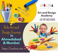 Uno Lona Academy offers kids art and design courses in Ahmedabad & Mumbai. Nurture creativity, confidence, and problem-solving skills through painting, drawing, sculpture, and digital art.