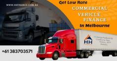 Get hassle-free commercial vehicle finance in Melbourne with HH Finance. Competitive rates and flexible terms to help your business thrive. Apply now!

https://www.hhfinance.com.au/commercial-finance-brokers-melbourne/