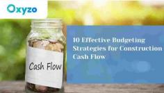 Discover ten proven budgeting strategies that construction companies can implement to achieve better control over their cash flow. From accurate project estimates and detailed budgets to cost-tracking systems and change order management, these strategies will help optimize cash flow and ensure financial stability throughout the project's lifecycle.
To know more visit our website:- https://www.oxyzo.in/blogs/10-effective-budgeting-strategies-for-construction-cash-flow-optimizing-financial-stability/60286