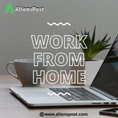 Alienspost provides work from home opportunities 
https://alienspost.com/

Alienspost.com is an Online Freelancers webportal that provides you support, advice for your career life, boost your career life with us. You'll get team based business solution, curated experience, powerful workspace for teamwork and productivity, cost effective platform with best free agents around the world on your finder tips. Thanks for visiting us. Alienspost provides work from home opportunities. Alienpost is a freelancer agency that provides you different facilities, happy working environment is one of the basic need for proper working, we try our best to provide positive working space with teamwork & productivity. 
8818081001