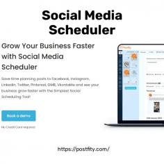 Postfity - Effortless Social Media Scheduler Marketing for Any Business
