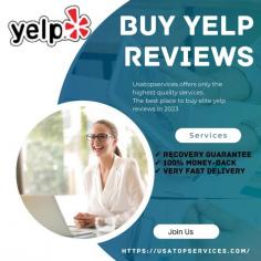 Yelp reviews make your business more trustworthy, Famous, and profitable. buy Yelp reviews from us with 100% non deleted original and Guaranteed best reviews.    

If you want to know more or any query, just knock us here-
Email: usatopservices1@gmail.com
Telegram: @usatopservices
Skype: Usatopservices
WhatsApp: +1 (475) 946-0499