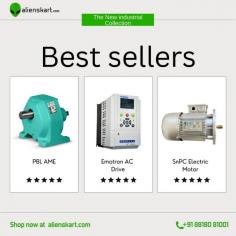 Alienskart web provides a new industrial collection
https://alienskart.com/

Alienskart.com is an online shopping site that enables you to explore different industrial & household electronics such as motors, ac drives, gearboxes, wires, leds, emotron ac drives, SnPC electric motors, lubricants and many more. Our main brands consist of Havells, Hindustan, ABB, Castrol, Polycabs which are most trustful names in industries. Please visit us to get trustful and quality products. Thankyou for considering our site. 
For more queries: 8818081001