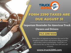 we’ll introduce you to an efficient online service, Truck2290, which not only offers online form 2290 filing but also provides a convenient tax calculator. Let’s dive in and make the truck tax filing process hassle-free!. File 2290 with https://truck2290.com/ 