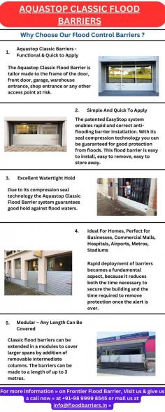 Are you seeking robust flood protection solutions for your factory or mall? Look no further than our state-of-the-art flood barriers! At Flood Barriers, we offer a wide range of high-quality flood barriers designed specifically for industrial and commercial settings. 