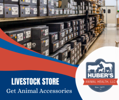 Get  Pet Supplies and Equipment



Pet lovers want to provide the best for their furry friends. So why not have fun with your pet's high-quality, exceptional animal and stylish accessories from our livestock stores. Send us an email at sales@hubersanimalhealth.com for more details.