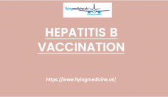 Hepatitis B is a viral infection of the liver and approximately 1/3 of a billion people world wide have a chronic infection.

Know more: https://www.flyingmedicine.uk/hepatitisbvaccination