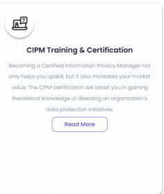 Become a Certified Information Privacy Manager (CIPM) by Tsaaro Academy the world's first and only certification in personal data protection program management