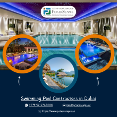 We provide a wide range of services including design, construction, renovation, and maintenance according to your requirement. Futurescapes is the driven as Swimming Pool Contractors in Dubai. Contact us: +971-52-2747006 Visit us: www.futurescapes.ae