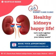 Kidney Transplant Doctor Anna Nagar in Madurai, Nephrologist in Madurai

Get an excellent Kidney Transplant Doctor at Anna Nagar in Madurai for acute and regular nephrology defeat - reach us at +919751992563 to book an appointment.
https://www.sriramanakidneycareclinic.com/