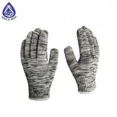 durable cotton and polyester fiber gloves - noor al ibdaa