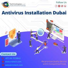 VRS Technologies LLC is the most effective supplier of Antivirus Installation Dubai. We are highly responsible for the removal of virus without entering into your network. Contact us: +971 56 7029840 Visit us: https://www.vrstech.com/virus-malware-spyware-removal-solutions.html