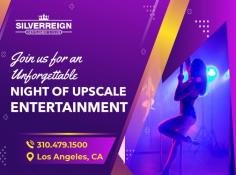 Discover our Elite Gentlemen's Club Today

With Silver Reign Gentlemen's Club, explore a brand-new nightlife experience for adults. At our exclusive gentlemen's Club, enter a world of elegance and class. For more information call us at 310.479.1500.