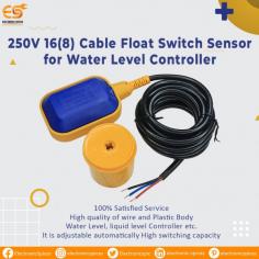 250V 16(8) 2M Cable Float Switch Sensor for Water Level Controller 
The Cable Float Switch Sensor is an adjustable float switch that is designed for use in water level controllers, which are often used to control pumps and other water-based equipment. It is made of high-quality plastic and is adjustable to fit a variety of size valves. A water level controller is a great way to control your water levels with the most precise accuracy. The problem is, you might not have enough power to run the sensor on your own. This is where the Cable Float Switch Sensor for Water Level Controller comes in handy. The sensor will alert you if the water level falls too low, giving you time to take care of it. The cable float switch sensor for water level controller can be installed anywhere along your water lines. It detects changes in the water level and will alert you if the water level drops too low. This is a great way to avoid a pipe breakage or flooding.
Features:-
•	100% Satisfied Service
•	High quality of wire and Plastic Body
•	It is adjustable automatically High switching capacity
•	Water Level, liquid level Controller etc.
