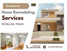 Exceptional Home Remodeling Services in Dallas, Texas Will Transform Your Home. Your vision, our expertise - together, we create spaces that resonate with your lifestyle. Whether you want to update a single room or completely remodel your house, our Dallas-based team is dedicated to providing top-notch home remodeling.

https://www.floorsblvd.com/home-remodeling-dallas-tx/
