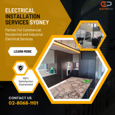 Elevate your business with reliable and efficient commercial electrical solutions in Sydney. At Electroplex, we specialize in a wide range of services tailored to meet your commercial needs, from lighting and power installations to electrical maintenance. Our expert team ensures safety, compliance, and seamless functionality, empowering your business to thrive.
https://electroplex.com.au/