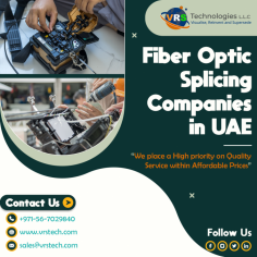 VRS Technologies LLC is the Best supplier of Fiber Optic Splicing Companies in Dubai. We are responsible for the best services provided from our professionals in cabling needs. Contact us: +971 56 7029840 Visit us: https://www.vrstech.com/fiber-optic-cabling-services.html