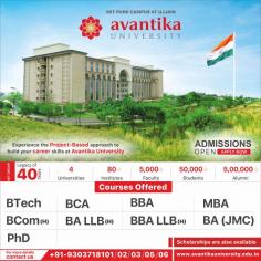 Avantika University offers BBA (Hons.) in Business Analytics as specialization to develop useful techniques, tools and analytical skills. The domain is based on statistical analysis and data mining and involves usage of big data, technologies and languages for accurate prediction and planning 