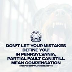 Comparative Negligence: Pennsylvania adheres to a modified comparative negligence system. If you're deemed to be 51% or more responsible for your injuries, you won't be able to recover any damages. However, if you are 50% or less at fault. Your total damages will be diminished by your percentage of responsibility.

For further details on personal injury law in the state of Pennsylvania. Be sure to send us a message or visit our website.

@caseassist

Reference(s):

1. Pennsylvania General Assembly, Section 7102 - Title 42 - Judiciary And Judicial Procedure, retrieved from: https://www.legis.state.pa.us/WU01/LI/LI/CT/HTM/42/00.071.002.000..HTM

*Note: Through the rulings in higher courts (including federal decisions), the passage of new legislation, ballot initiatives etc. Laws governed by the state are always subject to change. While we work hard to offer the most up to date details as possible. We highly recommend consulting with an attorney or conducting your own legal research, to confirm the law(s) within your state.