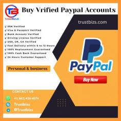 
Buy Verified PayPal Accounts from us and the accounts details with 100 verified documents such as SSN,Driving License, Passport,Visa Card etc
