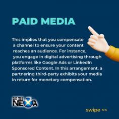 Paid media refers to the promotional efforts and content distribution strategies that involve a monetary investment to reach a wider audience. It encompasses various advertising channels, such as online platforms (social media, search engines, display ads), traditional media (TV, radio, print), and other forms of sponsored content. Paid media allows businesses and individuals to amplify their reach, target specific demographics, and achieve quicker visibility compared to organic methods. However, its effectiveness depends on well-defined targeting, compelling messaging, and strategic budget allocation to ensure optimal returns on investment.

https://www.gamenexa.com/