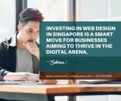 Having an impactful web presence is non-negotiable for businesses. A well-crafted website is the cornerstone of your online identity, and in this digital age, it’s often the first interaction customers have with your brand.

A professional web design company in Singapore understands the nuances of creating websites that not only captivate but convert visitors into loyal customers. They blend aesthetics with functionality to ensure a seamless user experience.

However, there’s an often-overlooked aspect that can make or break your website’s success — WordPress plugin updates. These plugins are the backbone of your website, enhancing functionality and security. Regular updates are vital to ensure compatibility, optimize performance, and protect against vulnerabilities.

In conclusion, investing in web design Singapore is a smart move for businesses aiming to thrive in the digital arena. Remember that keeping your WordPress plugins up to date isn’t just about staying current; it’s about safeguarding your digital storefront. Partner with experts to ensure your website remains a powerful asset in the online world.

Website : https://www.subraa.com/