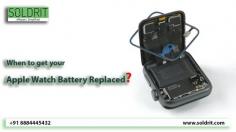 Hence it is important to read the signs for when to get the battery replaced. Read the full bog here: https://www.soldrit.com/blog/when-to-get-your-apple-watch-battery-replaced/