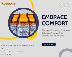 Effective Dermatitis Treatment Products in Australia


Discover specialized Dermatitis Treatment Products in Australia at MiBiome. Our premium Eczema Treatment Products offer relief and rejuvenation, while our Psoriasis Treatment Products cater to your skin's unique needs. Experience effective Skin Care online for Eczema management.