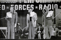 Crosby, Hope and Sinatra Do Radio &quot;Dick Tracy&quot; - March 12, 1945

In Hollywood on Feb. 15 Bob Hope, Bing Crosby, Frank Sinatra and a notable cast put on the most gala performance of a Dick Tracy story ever known to radio. The occasion was an Armed Forces Radio Service Command Performance, which records programs for U. S. troops overseas. Bing Crosby played the square jawed detective, Dick Tracy, Hope the villainous Flattop, Sinatra the despicable Shaky.