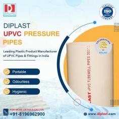 Diplast is one of the best company for UPVC Pressure Pipes.