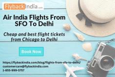 Are you searching Air India flights from SFO to Delhi. FlyBackIndia is a reputable flight booking website that may also be contacted directly. Air India, United Airlines, and others are popular carriers on this route. You can check out their websites.