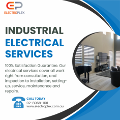 When it comes to electrical services for your industrial or commercial needs in Sydney, Electroplex is your trusted partner. Our team of skilled professionals includes level 2 electricians, offering a comprehensive range of services to meet your unique requirements. Whether you're in search of industrial electrical contractors, commercial electrical services, or a reliable local electrician near you, Electroplex has you covered.
