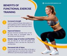 If you go to a local gym, it’s possible you’re already familiar with functional exercise training, or at least the term. That’s because this type of training is not just a beneficial way to approach exercise for people who have been prescribed physical therapy rehab, it’s great for everyone.

Functional training centers around improving your daily life and everyday movements to boost your function. The goal of functional exercises is to look at the activities most people do within their day and translate those motions and muscle exertions into exercises that build strength, range of motion, and flexibility to facilitate practical application.

How Does Functional Training Work
Think about your daily movements, from opening your car door while balancing an armload to twisting and reaching to put away groceries. As people age, they are more at risk for injury from doing simple, everyday tasks like these because, over time, bodies suffer small injuries, repetitive use damage, and joints and muscles wear out. By focusing on your daily activities and creating a functional strength training program that supports your individual lifestyle, you can boost strength where you need it most. This can lead to a better quality of life now and long into the future.

A functional fitness training workout typically isn’t exhausting and frustrating, like some workouts can be. Instead, it boosts your mood and energy level through endorphins while not completely taxing or draining your strength. The approach looks at multi-joint movements, like how your knees and hips work together when you walk or how your spine and shoulders cooperate to reach. It’s not about building big muscles and flexing; a great functional gym training program is about strengthening your muscles in a beneficial way that effectively supports you in your daily life.

Read more: https://www.physicaltherapistsnyc.com/physical-therapy-techniques/functional-exercise-training/

Physical Therapists NYC
80 Maiden Ln, # 905C,
New York, NY 10038
(212) 386-7979

145 Henry St, Suit 1G,
Brooklyn, NY 11201
(718) 673-6771
Web Address https://www.physicaltherapistsnyc.com/
https://physicaltherapistsnyc.business.site/
https://physicaltherapistsnycbrooklyn.business.site/
E-mail info@physicaltherapistsnyc.com 

Our locations on the map:
New York https://g.page/physicaltherapyny
Brooklyn https://goo.gl/maps/S7ApbfDptsodPcXq5

Nearby Locations:
New York:
Financial District | Tribeca | Civic Center | Two Bridges
10005 | 10007 | 10002

Brooklyn:
Dumbo | Vinegar Hill | Bridge Plaza | Brooklyn Heights | Cobble Hill | Boerum Hill
11201 | 11251 | 11231 | 11217

Working Hours:
Monday: 07.30AM - 06.30PM
Tuesday: 07.30AM - 06.00PM
Wednesday: 07.30AM - 06.30PM
Thursday: 07.30AM - 06.00PM
Friday: 07.30AM - 03.00PM
Saturday: Closed
Sunday: 09.00AM - 02.00PM

Payment: cash, check, credit cards.