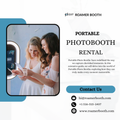 Discover the magic of portable photo booths and how they can elevate your event experience. Explore the benefits, customization options, and event types that are perfect for this entertainment addition. Make your next event unforgettable with a portable photo booth.