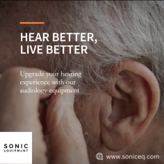 At Sonic Equipment we're committed to advancing the world of audiology and hearing health. Our state-of-the-art instruments for ear examination and audiology equipment, including the latest audiometers, are designed to empower audiologists and healthcare professionals to provide the best care for their patients.
https://www.soniceq.com/diagnostic-equipment/medrx-studio