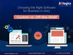 In 2023, when faced with the custom vs. off-the-shelf software dilemma, turn to our comprehensive guide to choose the most suitable solution for your business. Partner with a top custom mobile app development company to achieve your goals.