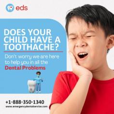 Dental Problems |  Emergency Dental Service 

Is your child suffering from a toothache? Don't fret! We've got you covered with expert dental care. Our team is here to provide gentle and effective solutions for all dental problems. Let those smiles shine bright again! Schedule an appointment at 1-888-350-1340.