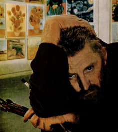 Van Gogh - October 1, 1956 Life magazine

From bristly red beard to crazed blue eyes the Vincent van Gogh portrayed by Kirk Douglas (p. 62) in MGM's fine new film, Lust for Life, is the Van Gogh of his own self-portraits. 