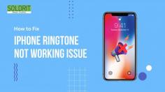 We have a list of simple solutions to help customers fix this problem. It is imperative to seek expert assistance if the repair is not resolved. Read more here: https://www.soldrit.com/blog/how-to-fix-iphone-ringtone-not-working-issue/